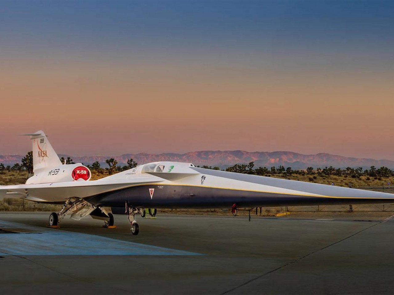 NASA представила X-59 — уникальный экспериментальный сверхзвуковой самолет  - Inc. Russia